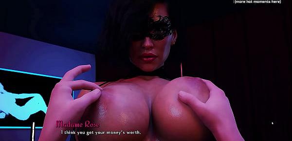  Being a DIK[v0.7] | Oiled and horny cougar milf with big boobs and a gorgeous ass is deepthroating a huge cock and swallows cum | My sexiest gameplay moments | Part 38
